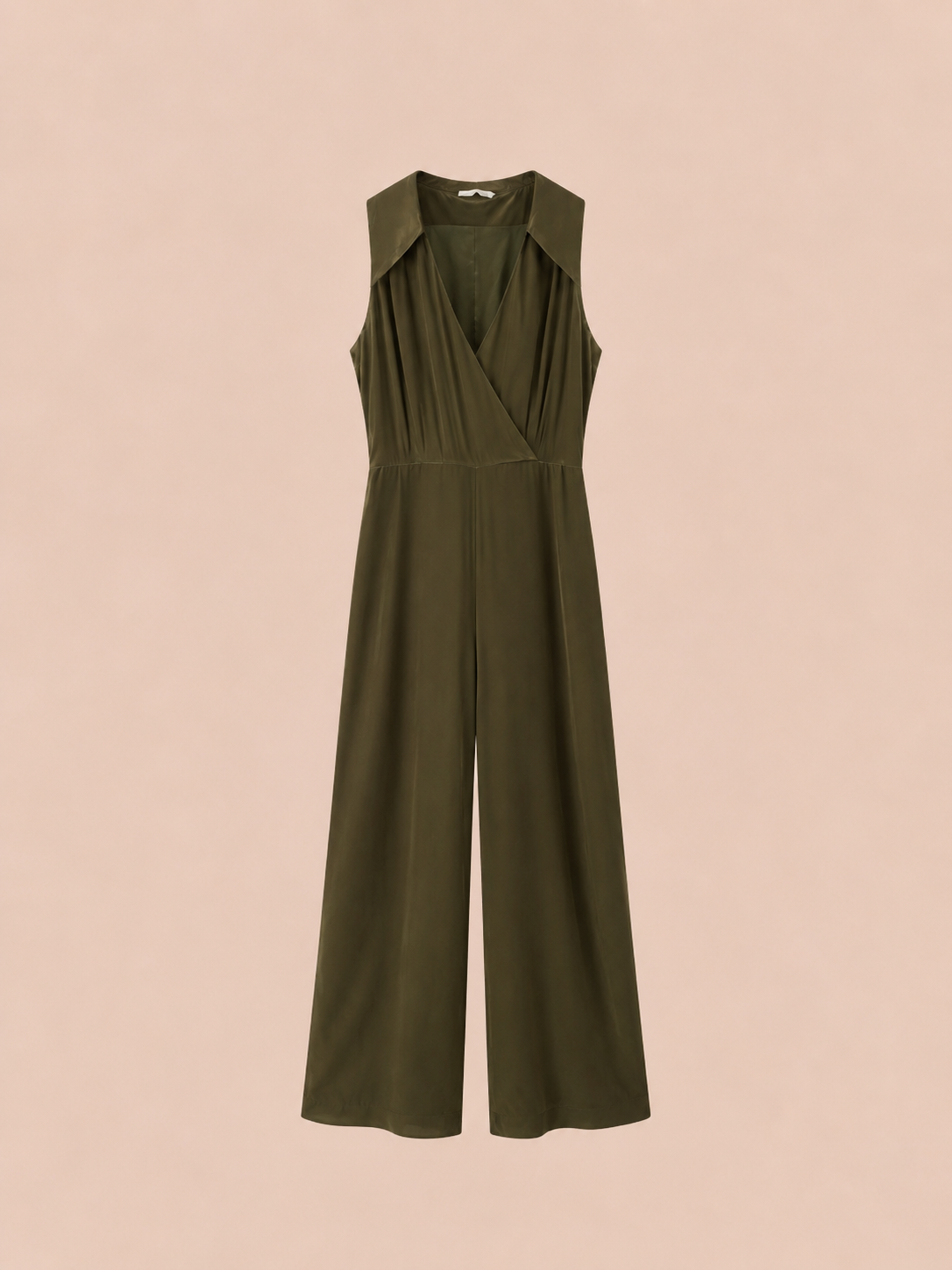 Tuta satin verde